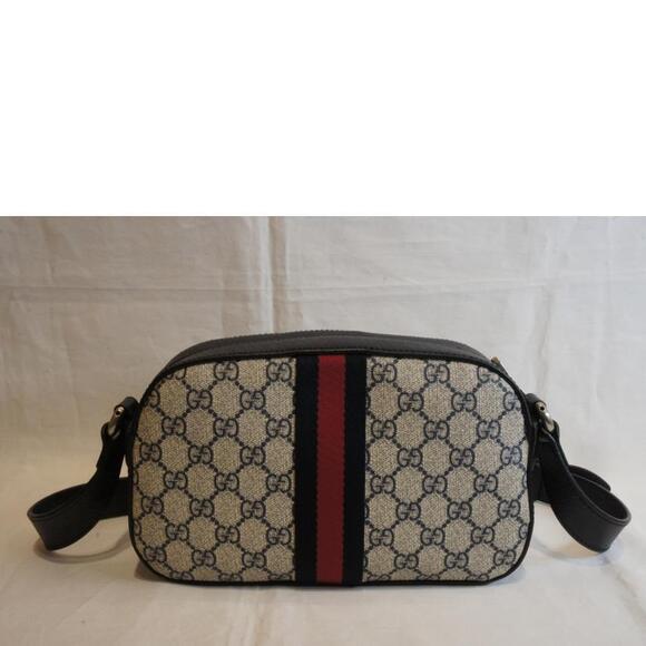 GUCCI GG Supreme Sherry Shoulder Bag Marmont - Picture 2 of 5